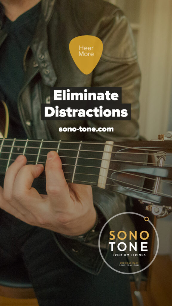 Instagram story version of the Eliminate Distractions crafted-headline post.