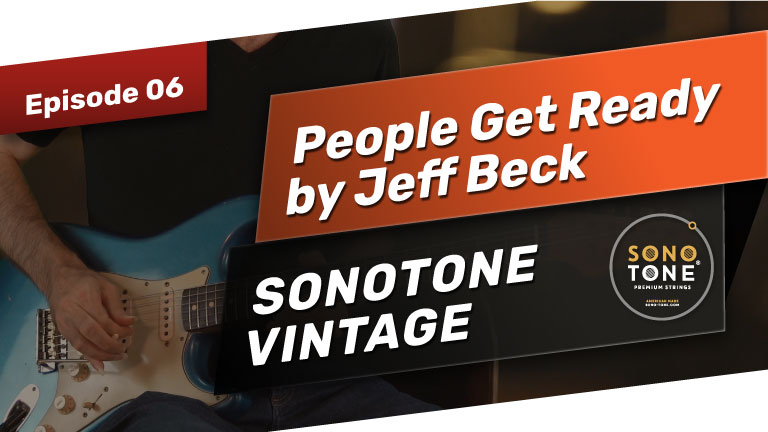 SonoTone guitar performance of People Get Ready highlighting clarity, warmth, and vocal accompaniment.
